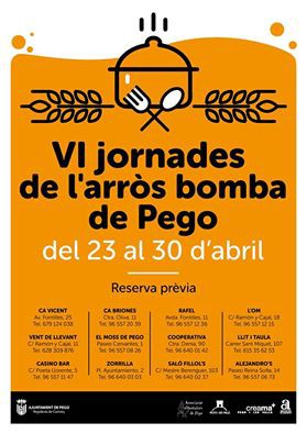 Les VI Jornades de l’arròs bomba de Pego arriben al seu equador amb un alt grau de satisfacció