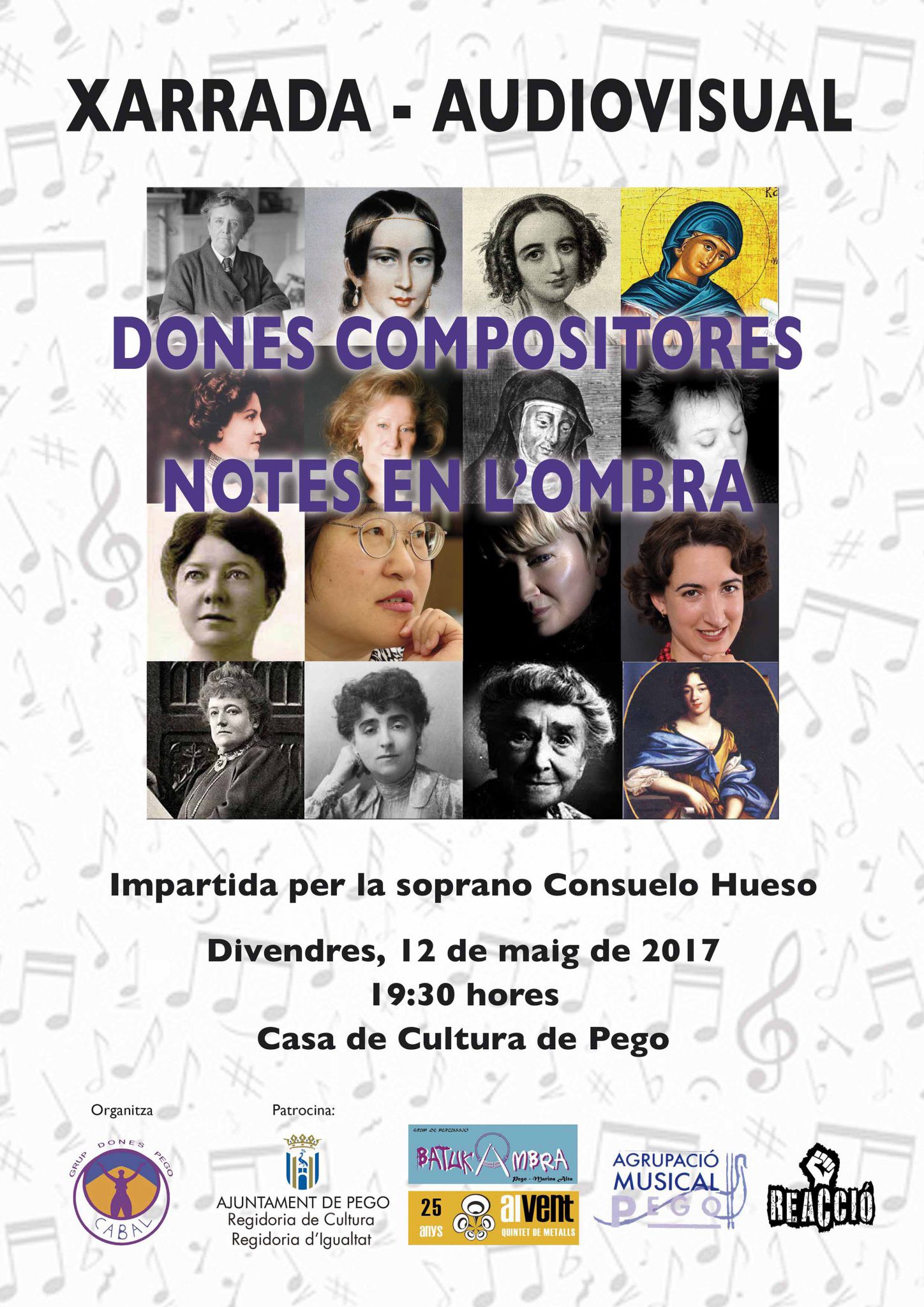 Xerrada Audiovisual ‘Dones compositores. Notes en l’ombra’