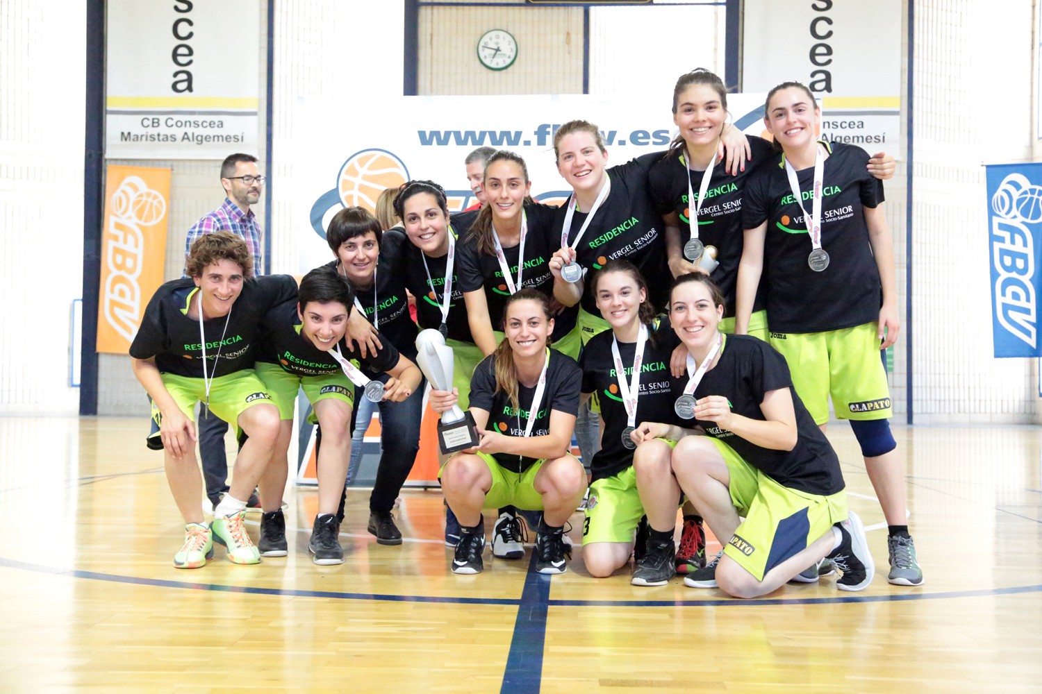 Les xiques del CB Nou Amics Pego queden subcampiones de la categoria Sènior femení de Preferent