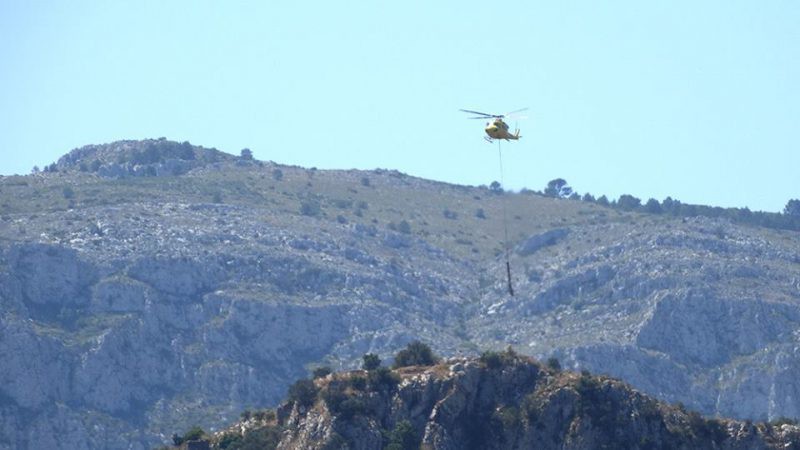Es retira definitivament l’antena del Castell d’Ambra