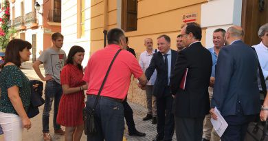 Alcaldes i alcaldesses de la Marina Alta i la Safor es reunixen amb el Delegat del Govern per a abordar la problemàtica de la N332