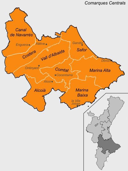 El Consell impulsa un pla d’acció territorial en les comarques centrals valencianes «per a activar la potencialitat d’esta àrea»