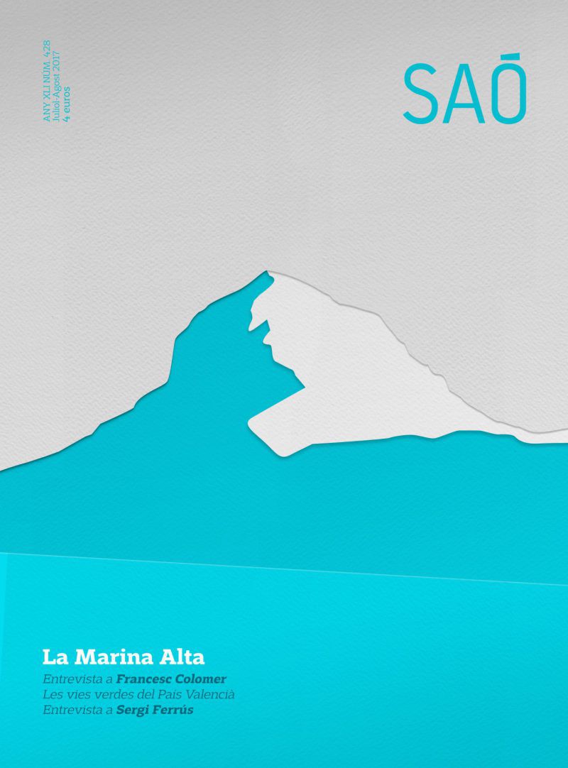 La revista Saó, degana de les publicacions en valencià, dedica el seu número d’estiu a la Marina Alta