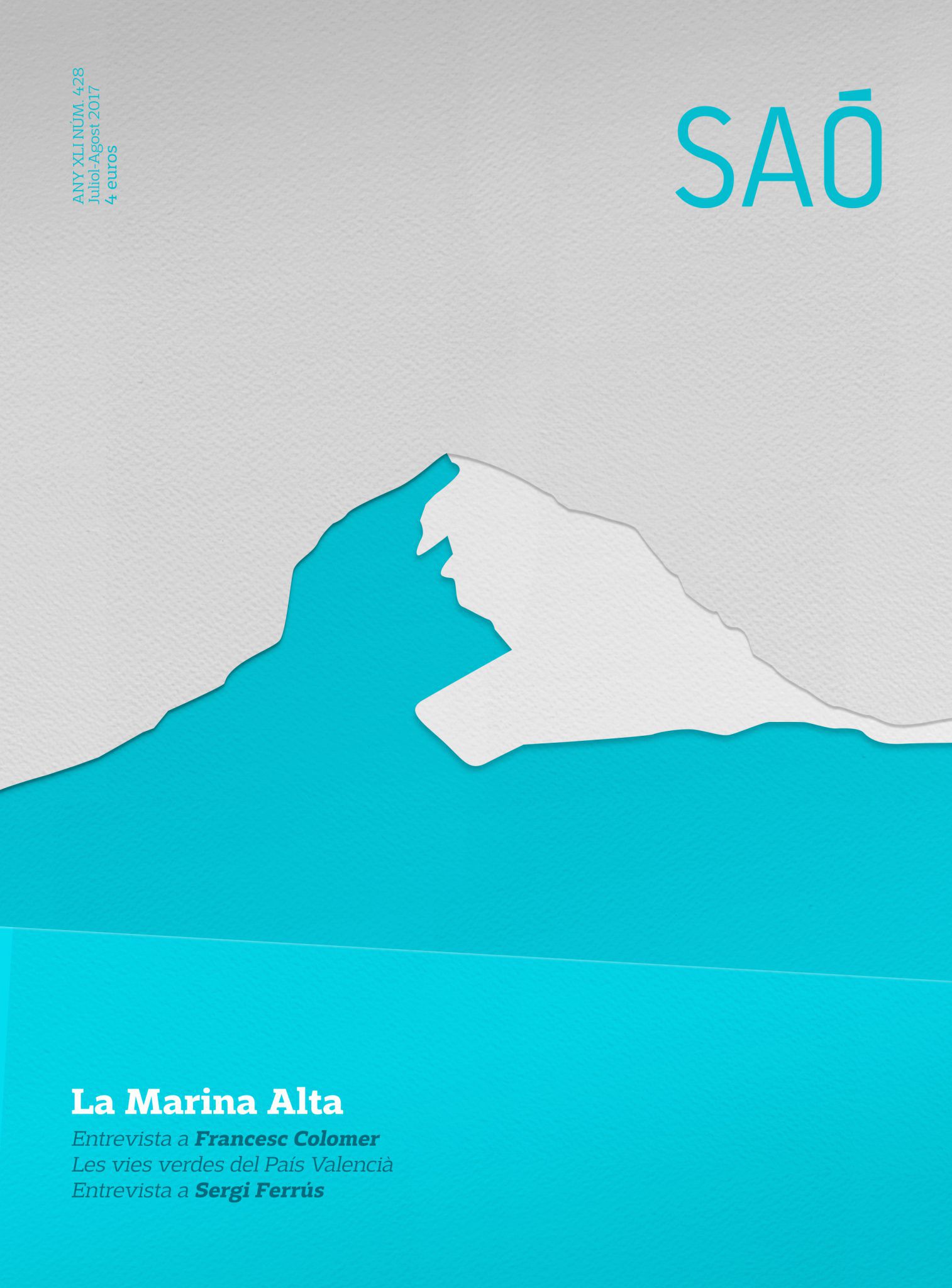 La revista Saó, degana de les publicacions en valencià, dedica el seu número d’estiu a la Marina Alta