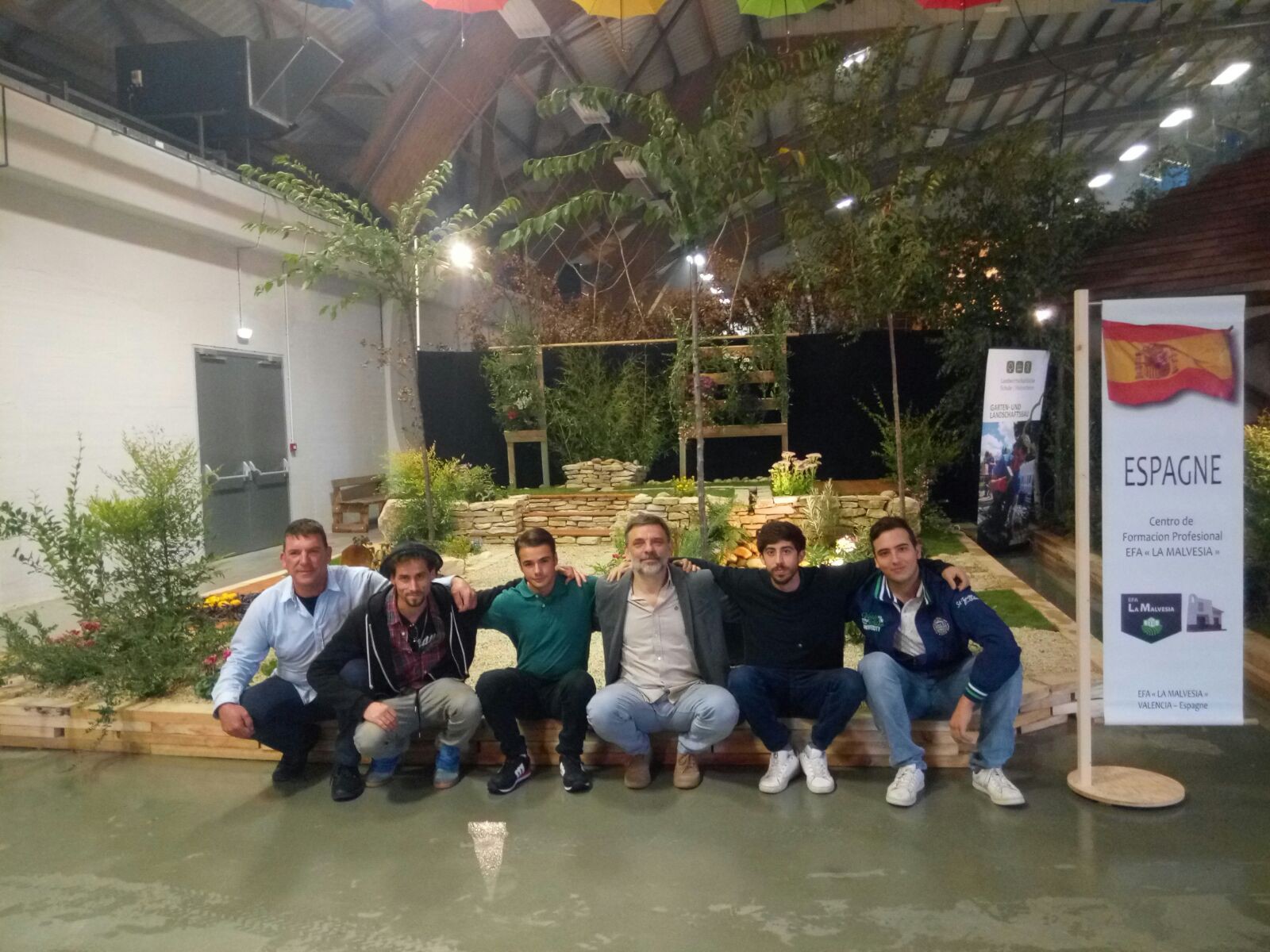 La Font del Baladrar inspira el projecte paisatgístic dels representants valencians a Les Floralies