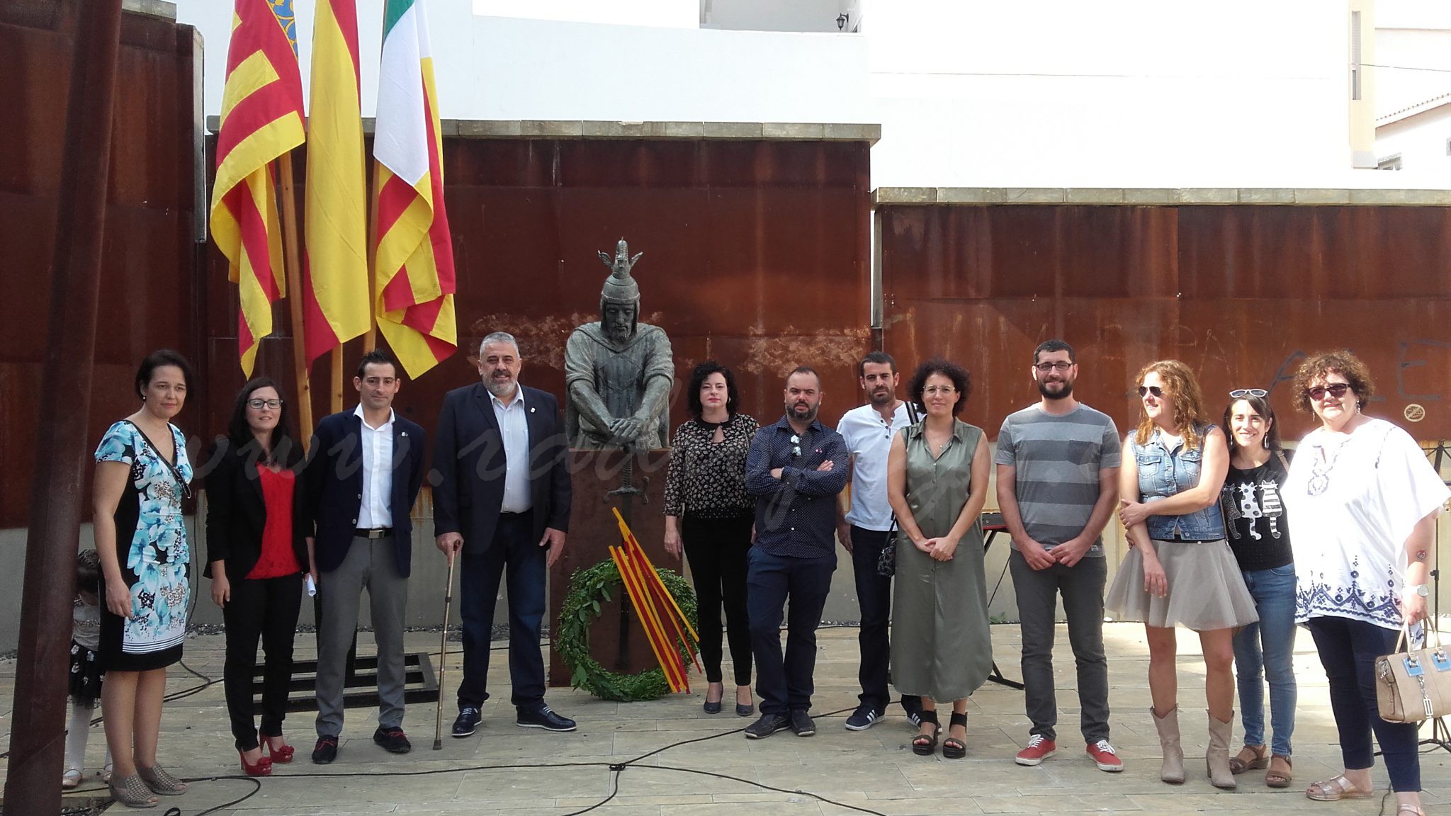 El procés català sobrevola la diada del 9 d’octubre a Pego