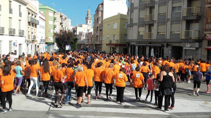 Unes 600 persones caminen per la vida a Pego