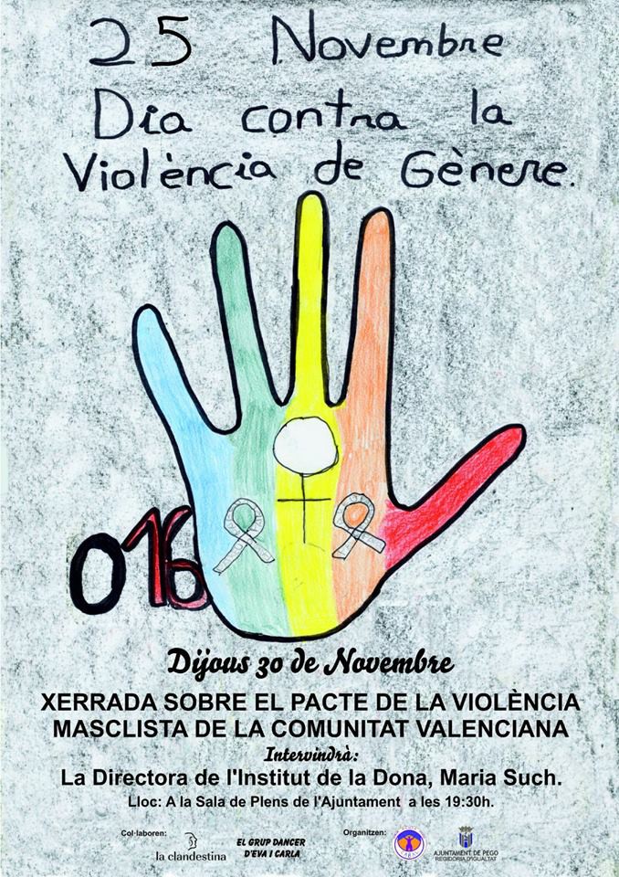 Es presenta a Pego el Pacte Valencià contra la violència de gènere i masclista