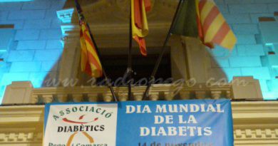 L’Associació de Diàbetics de Pego i Comarca es concentra esta vesprada per commemorar el Dia Mundial de lluita contra la pandèmia del segle XXI