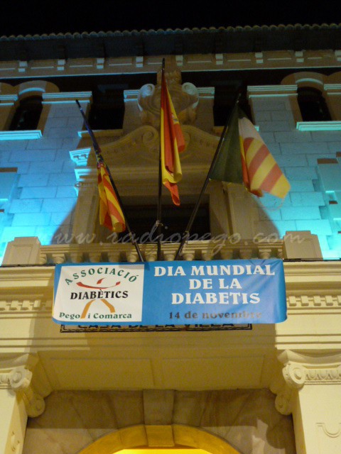 L’Associació de Diàbetics de Pego i Comarca es concentra esta vesprada per commemorar el Dia Mundial de lluita contra la pandèmia del segle XXI