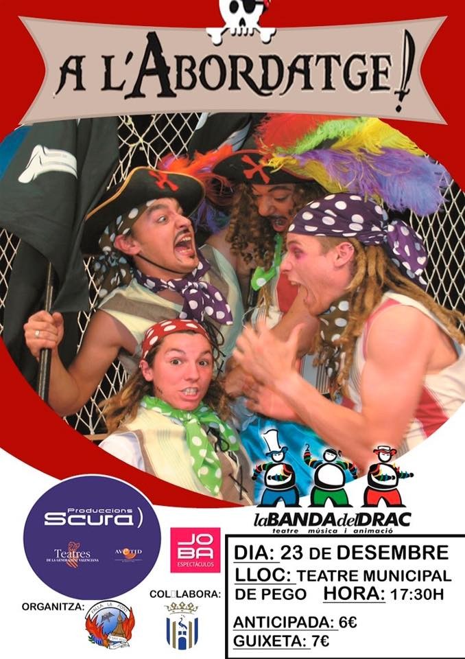Representació de l’obra de teatre ‘A l’abordatge!’