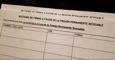 El PP de Pego enceta una campanya d’arreplegada de firmes en defensa de la presó permanent revisable