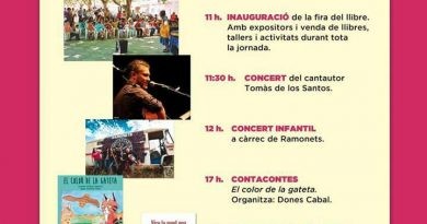 Dissabte 28 d’abril Pego celebra la Fira del Llibre
