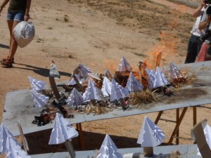 L’alumnat de 6é de Primària experimenta com es comporta el foc depenent de la gestió d’un bosc amb el projecte MEFiTU