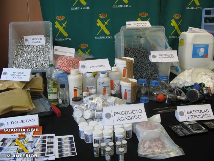 La Guàrdia Civil desmantella el major laboratori de drogues sintètiques a Espanya a la Marina Alta