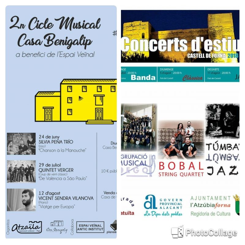 Diumenge musical a Pego i Forna