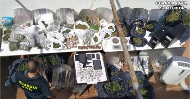 La Guàrdia Civil desarticula quatre associacions cannàbiques a la Marina Alta per tràfic de drogues