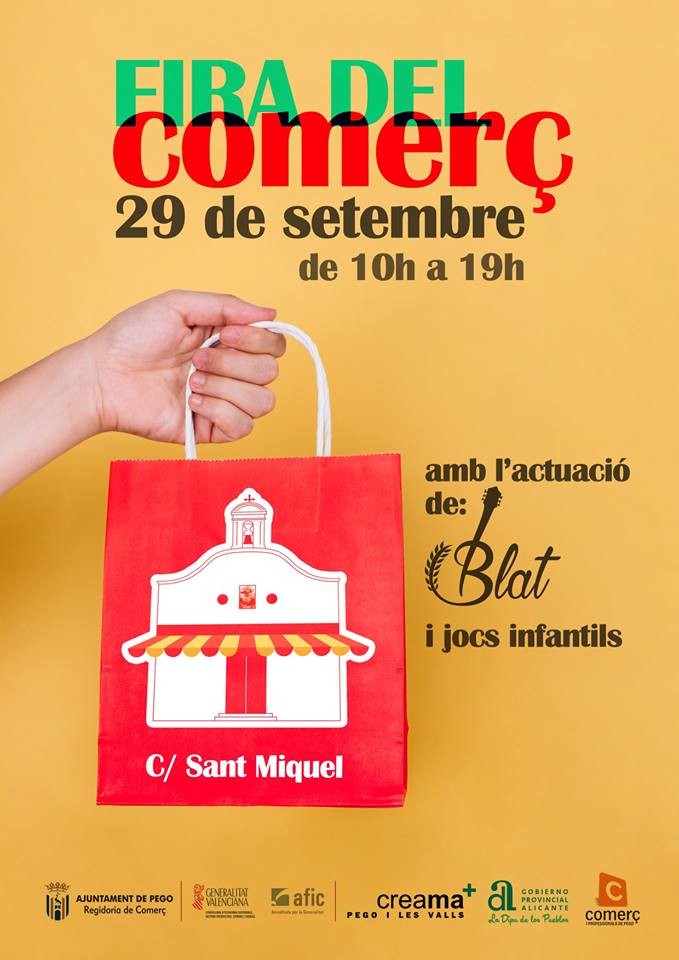 Compte enrere per a la Fira de Comerç de Pego