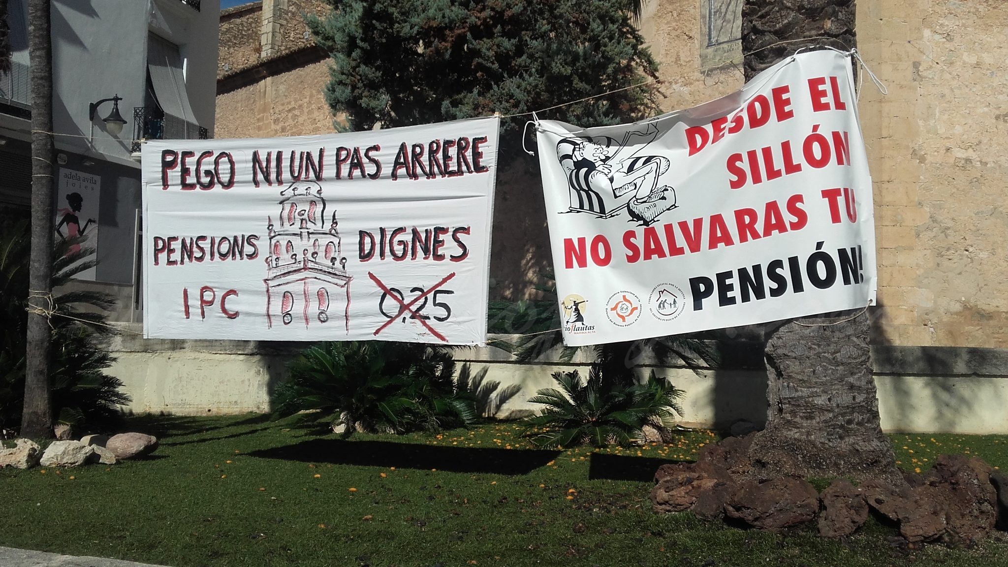 La plataforma per unes pensions dignes de Pego reprén amb energia les mobilitzacions