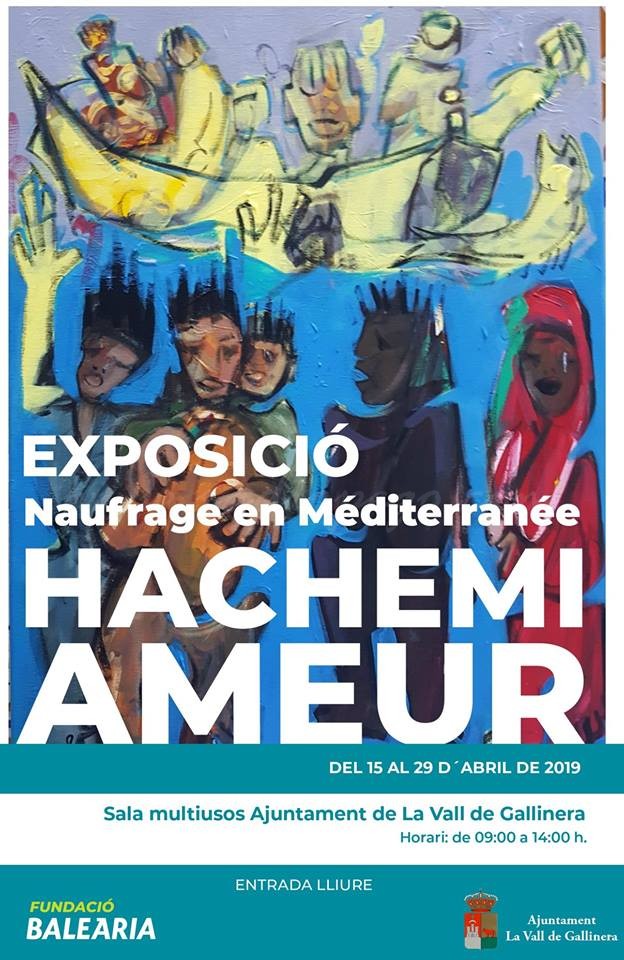 L’artista algerià Hachemi Ameur exposa a La Vall de Gallinera.