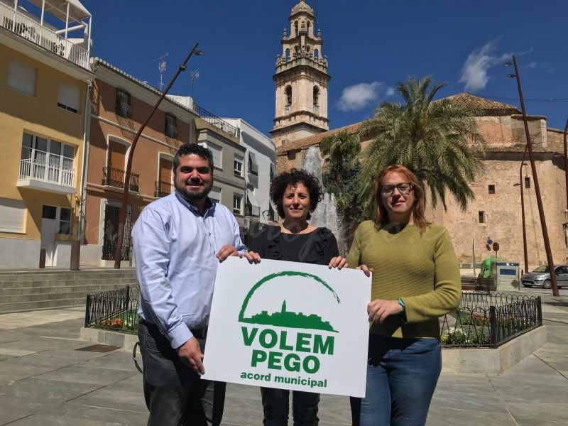 Volem Pego presenta un nou projecte municipalista amb Irene Sendra com a alcaldable