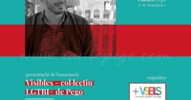 Visibles Col·lectiu LGTBI + Pego es presentarà el divendres