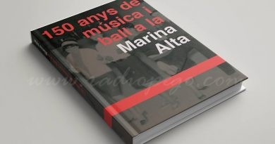 A Dénia es presenta avui el llibre «150 anys de música i ball a la Marina Alta»