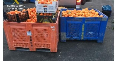 La Guàrdia Civil de Calp imputa a 58 persones per delictes de falsificació de documents agrícoles