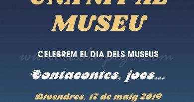 Pego celebrarà el divendres, dia 17, el Dia dels Museus