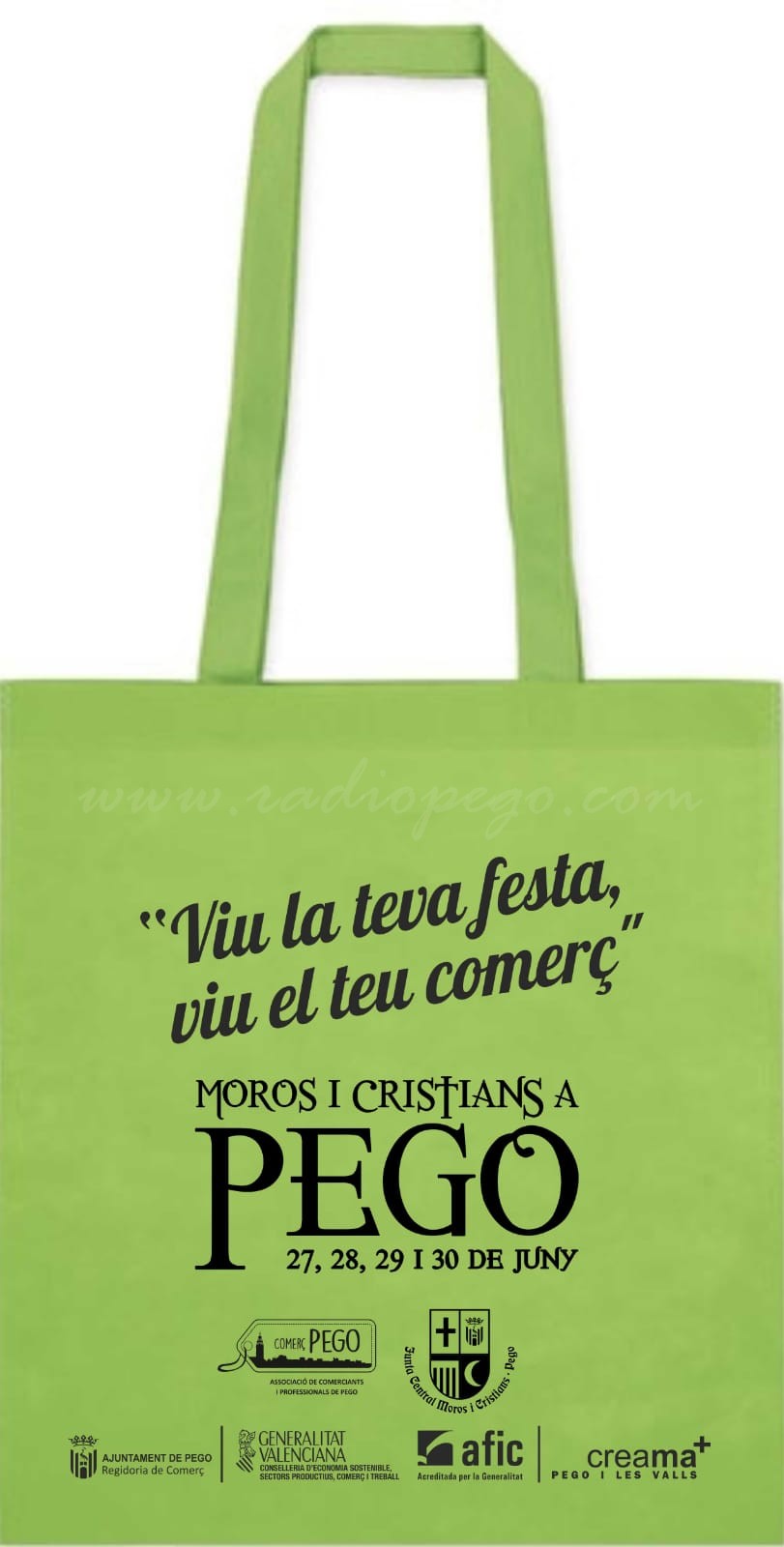 Els comerços de Pego posen en marxa una campanya especial amb motiu de les festes de Moros i Cristians