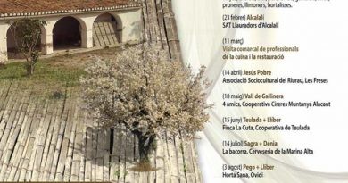 El programa “Descobreix el paisatge” inclou una visita des de Pego a Llíber