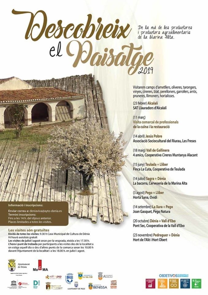 El programa “Descobreix el paisatge” inclou una visita des de Pego a Llíber