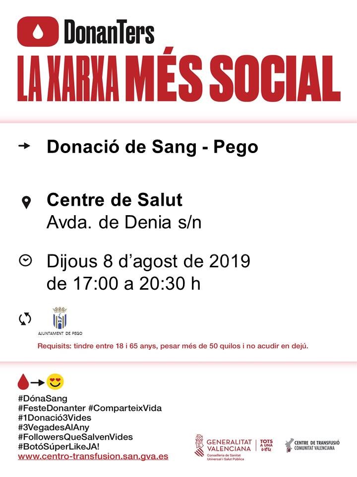 El caràcter solidari dels pegolins i pegolines seguiex viu