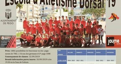L’escola d’atletisme Dorsal 19 convoca una reunió informativa per al 10 de setembre