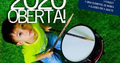 L’Escola de Música obri el termini de matriculació