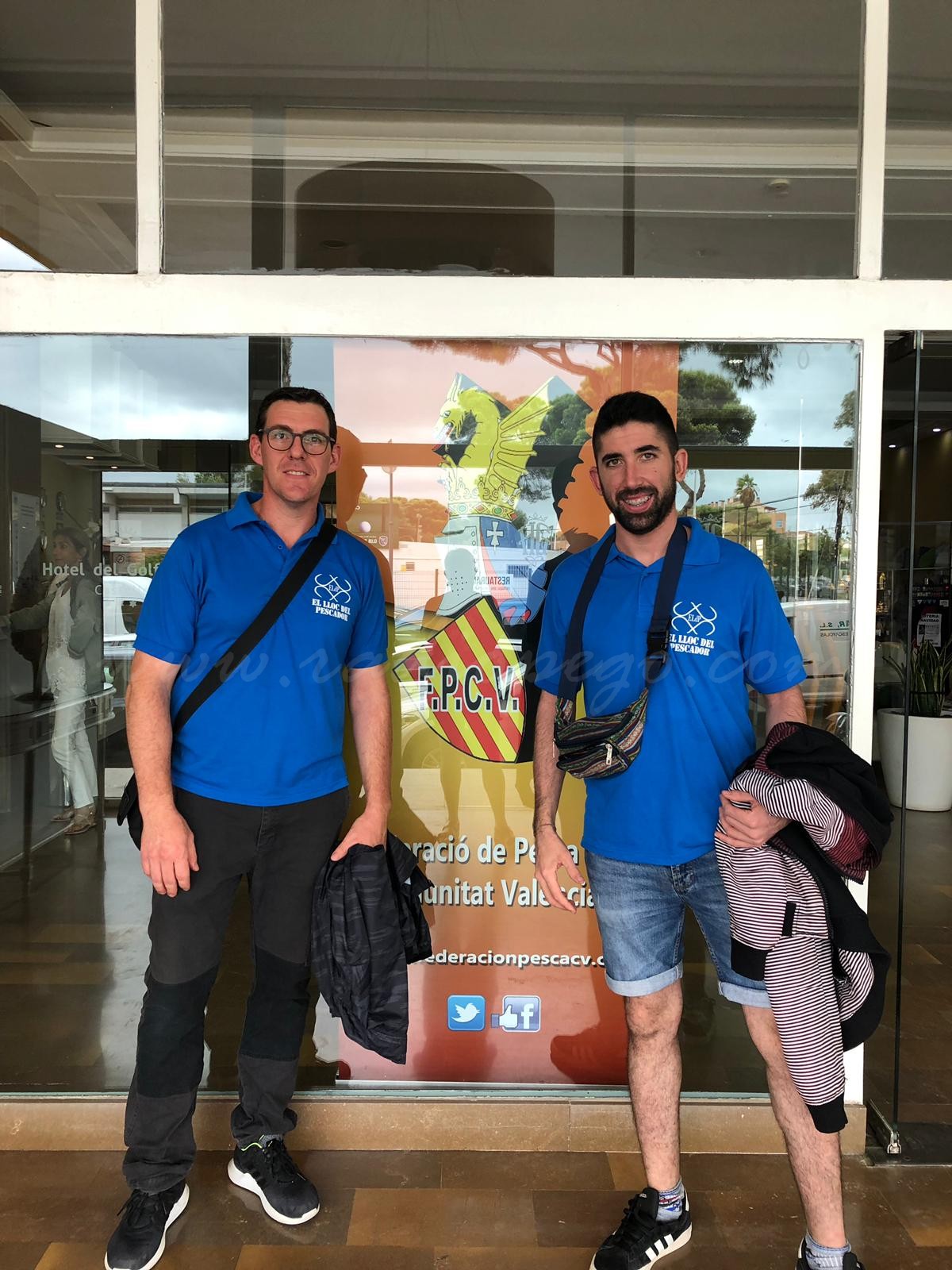 Dos membres del Club de Pesca Esportiva Pego han participat en el campionat autonòmic de mar-costa