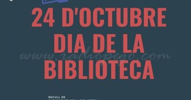 Demà se celebra el Dia de la Biblioteca