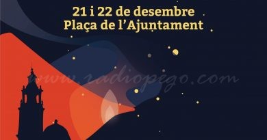 Pego tindrà un mercat del Solstici d’Hivern el 21 i 22 de desembre
