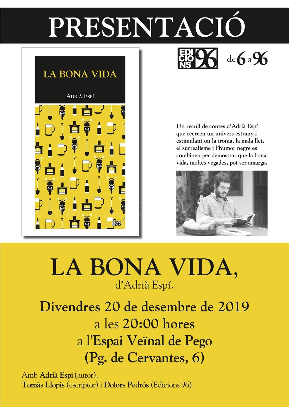 Presentació llibre “La bona vida” Presentació llibre “La bona vida”