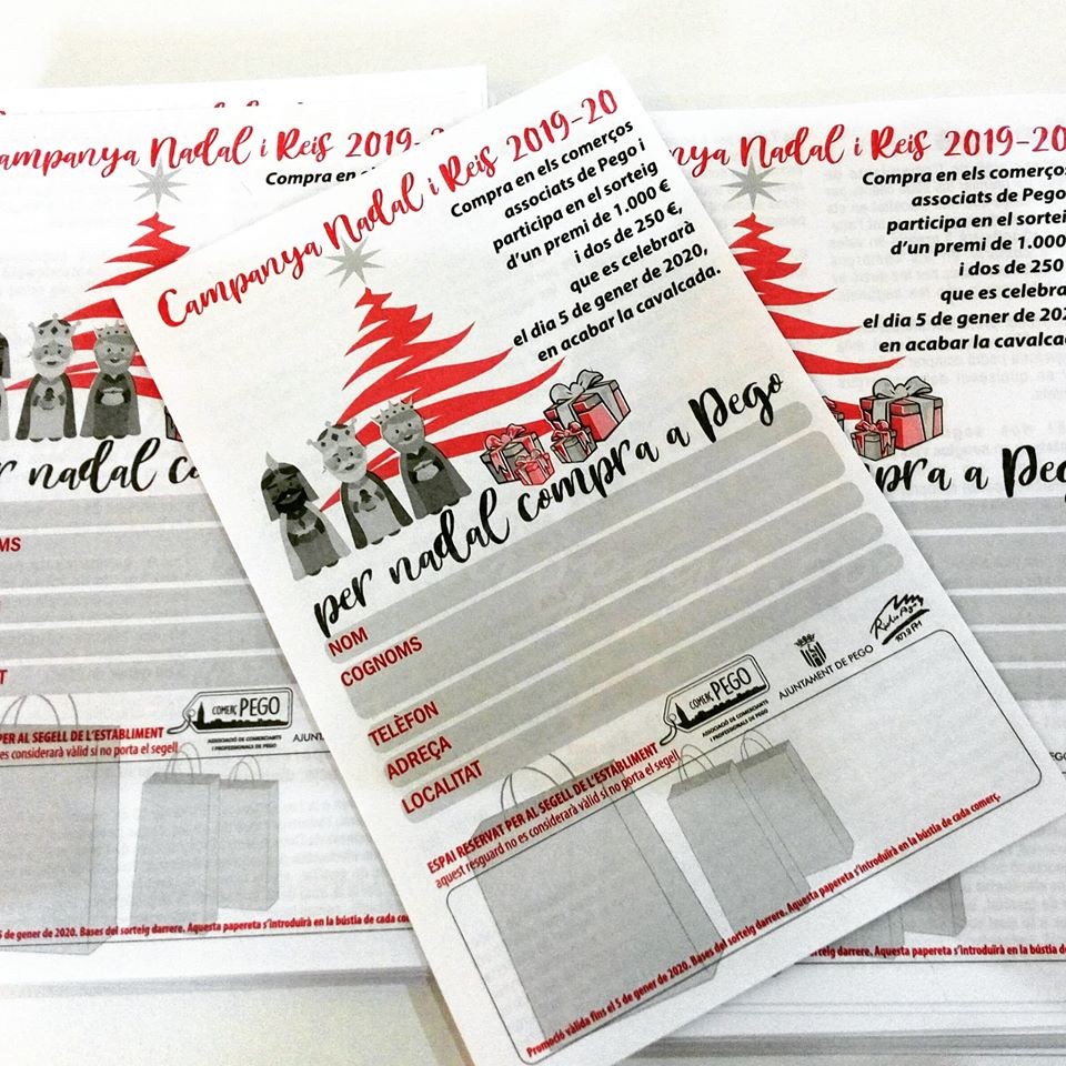 Els comerciants sortegen 1.600€ en premis en les campanyes de Nadal