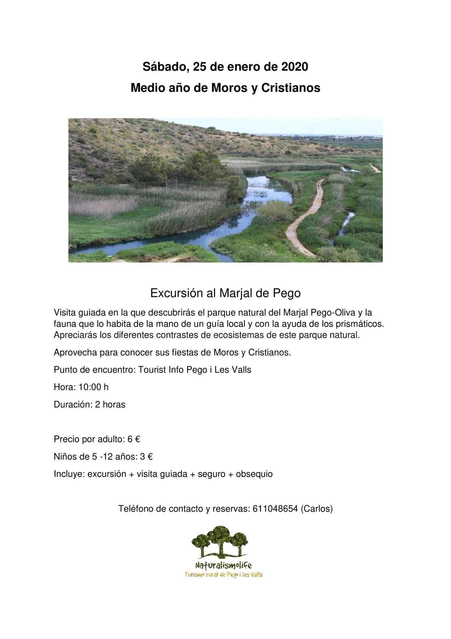 Excursió a la Marjal de Pego