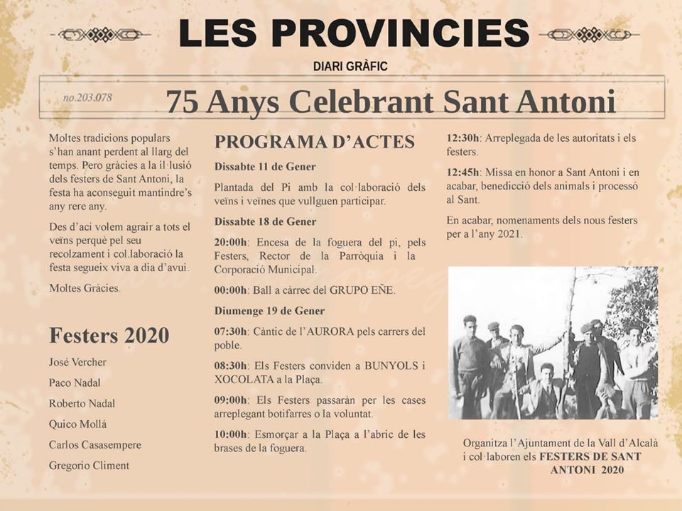 Sant Antoni a Alcalà de la Jovada