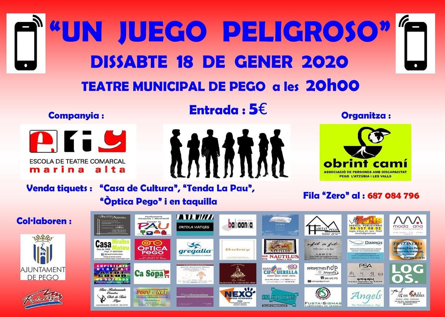 Teatre “Un juego peligroso”