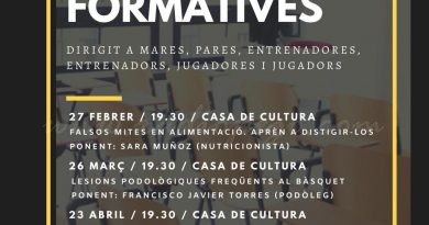 El Club de Bàsquet Pego posarà demà en marxa el cicle de xerrades formatives