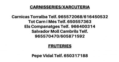 Comerços de Pego serveixen la compra a domicili #joemquedeacasa