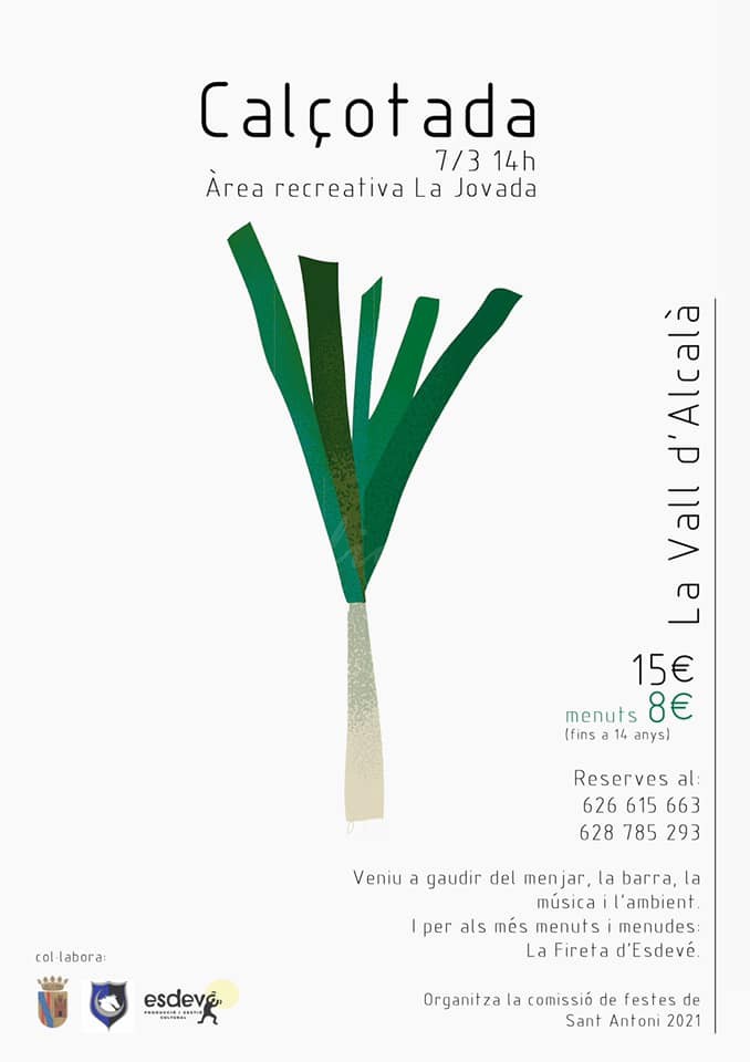 Calçotada a la Vall d’Alcalà