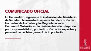 Les comissions falleres consideren que l’ajornament de la festa ha arribat tard