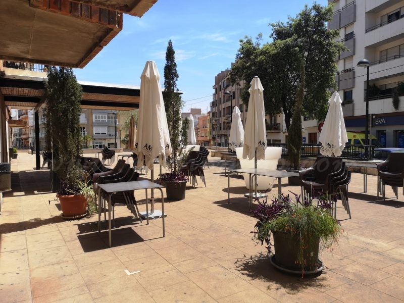 L’Ajuntament amplia les terrasses dels bars i restaurants perquè puguen ficar més taules