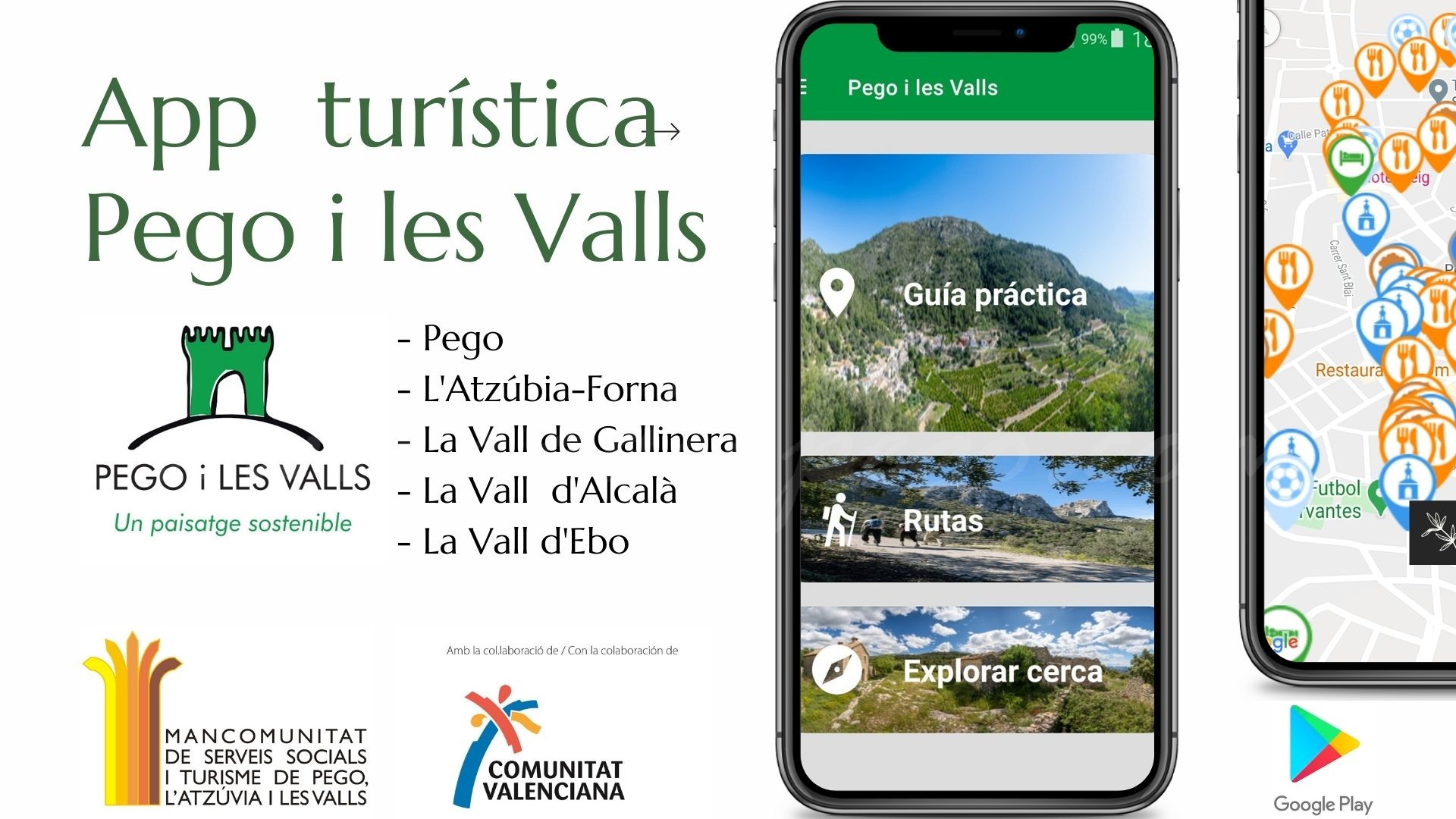 Nova app de Pego i les valls