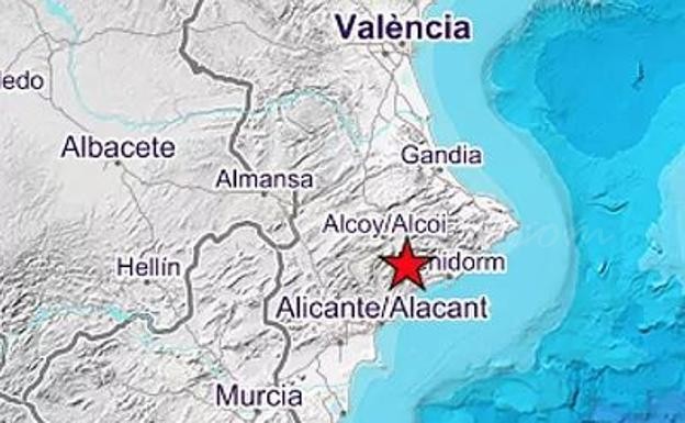 Un terratrèmol d’intensitat 3’6, a Relleu, s’ha deixat notar en la Marina Alta aquesta matinada
